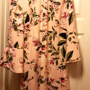 WHBM floral 14 dress